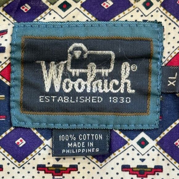 Vintage Woolrich Fatigue Jacket Mens Khaki Lined Fading Field Chore Coat Size XL - Picture 2 of 10